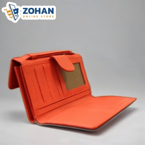 Ladies Clutch - Leather Wallet - Image 2