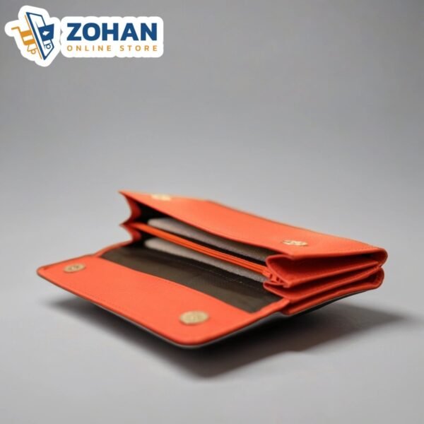 Ladies Clutch - Leather Wallet - Image 5