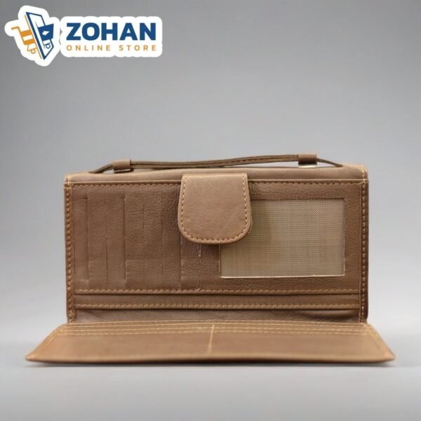 Ladies Clutch - Leather Wallet - Image 6