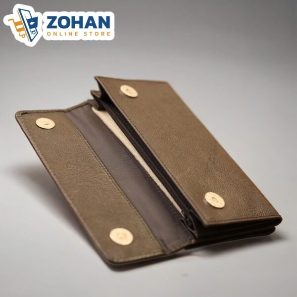 Ladies Clutch - Leather Wallet - Image 7