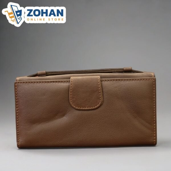Ladies Clutch - Leather Wallet - Image 8