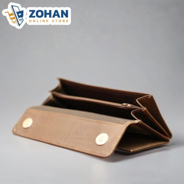 Ladies Clutch - Leather Wallet - Image 9